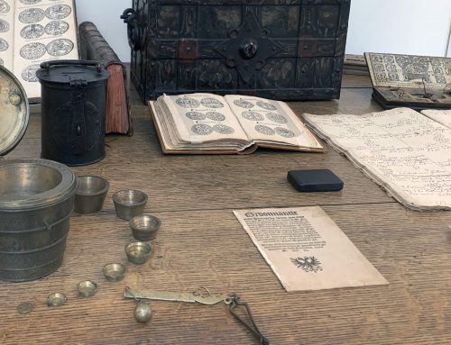 Usos comerciales medievales 2: la mesa de un cambiador