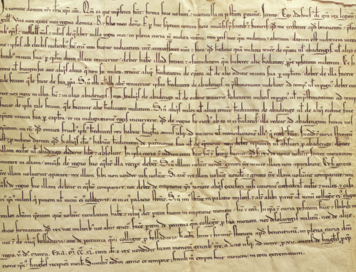 Documentos medievales sobre la producción monetaria
